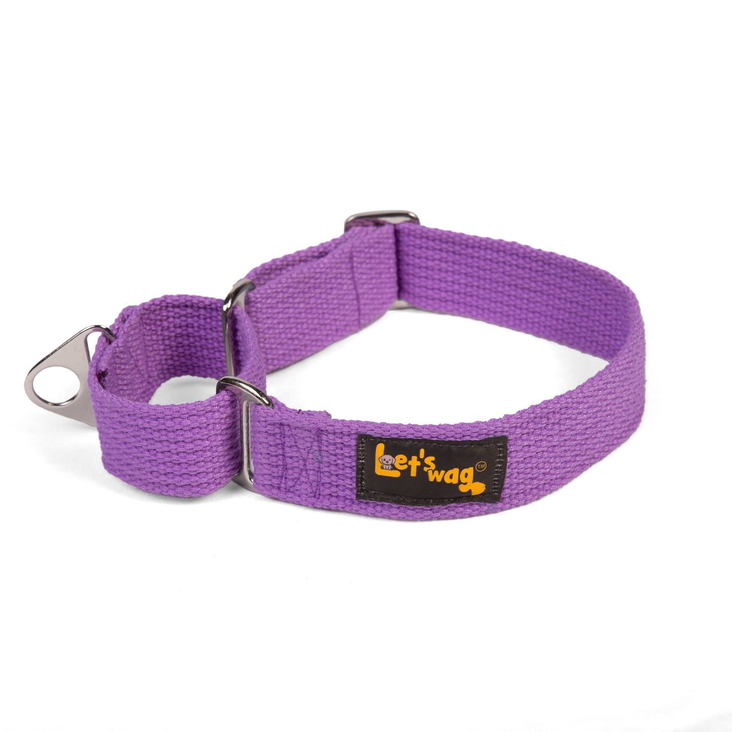 Premium Fabric Martingale Collar – Purple