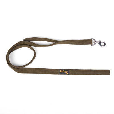 Double Handle Leash – Olive Green