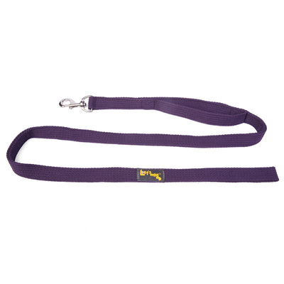 Double Handle Leash – Dark Purple