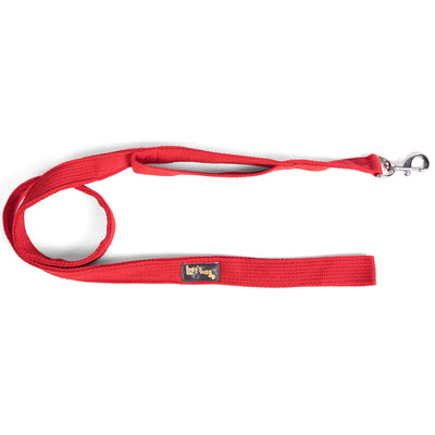 Double Handle Leash – Red