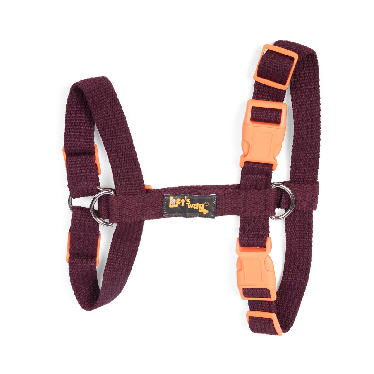 H - Harness - Maroon