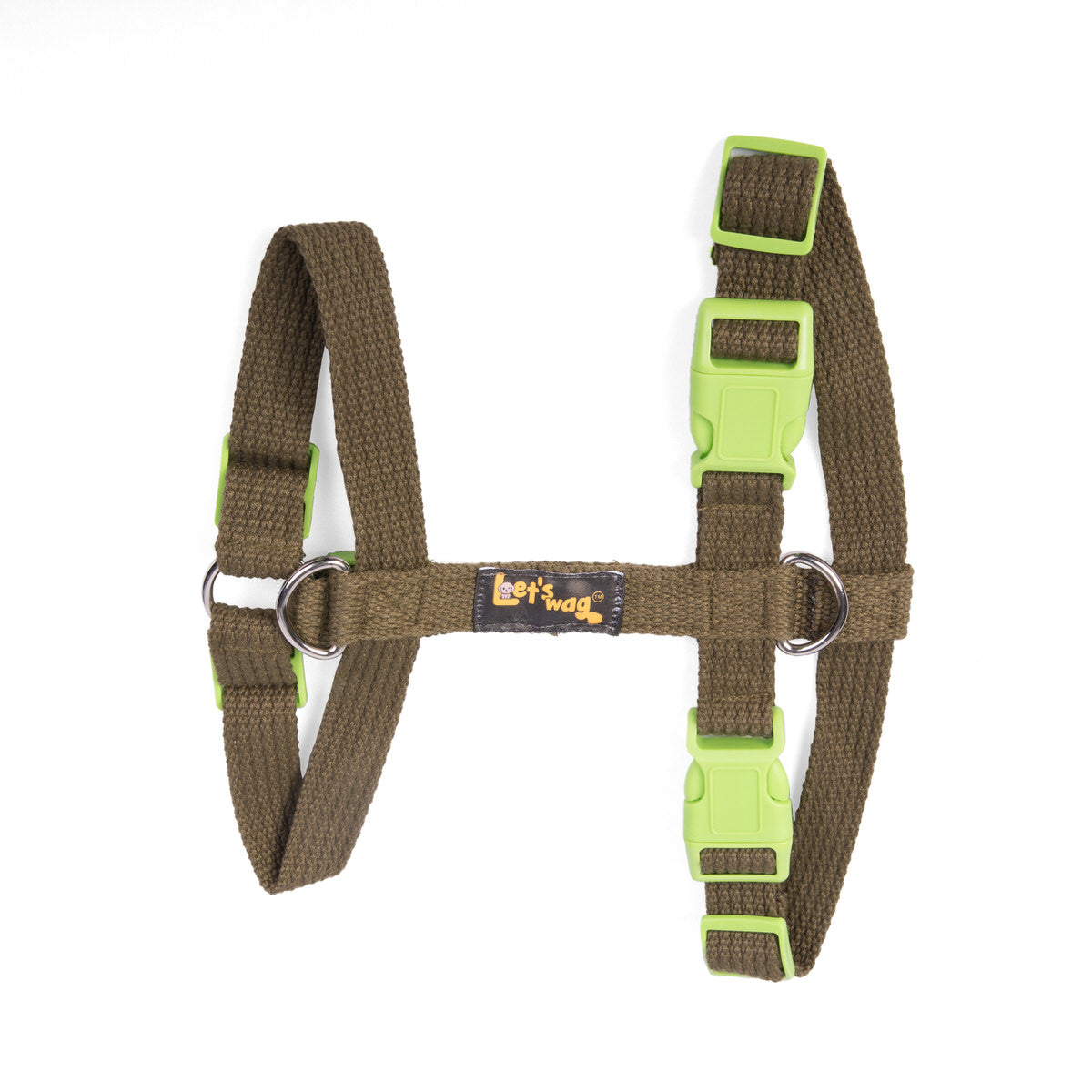 H - Harness - Olive Green