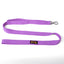 Double Handle Fabric Leash – Purple