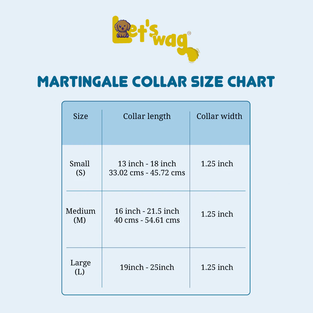 Martingale Fabric Collar - Black