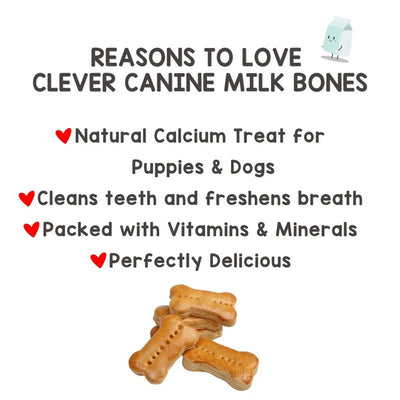 Clever Canine Crunchy Bikkies Handcrafted Small Batch Dog Biscuits Combo - Pack of 2